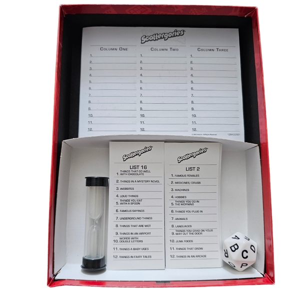Scattergories Game - Picture 3 of 3